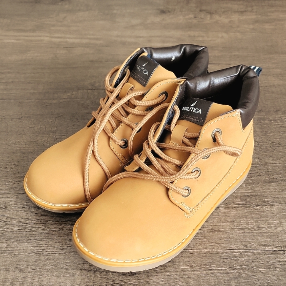 NAUTICA NEW -BOY BOOTS.  SIZE 2